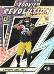 2025 Donruss Rookie Revolution Savion Williams #18 card