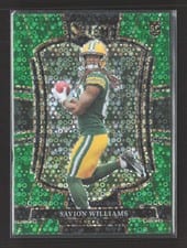 2025 Panini Select Savion Williams Black Gold Prizm Shock #167 card