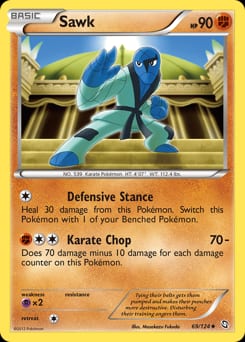 2012 Dragons Exalted Sawk #69 card
