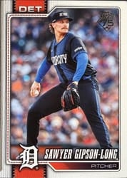 2026 Topps Base Set Sawyer Gipson-Long #108 card