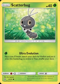 Forbidden Light Scatterbug #6 card