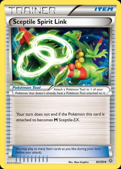 Ancient Origins Sceptile Spirit Link #80 card