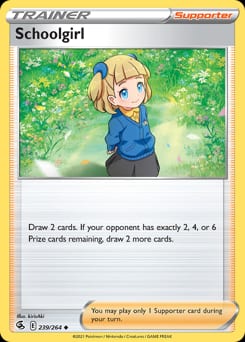 Fusion Strike Schoolgirl #239 card