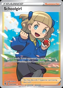 Fusion Strike Schoolgirl #262 card