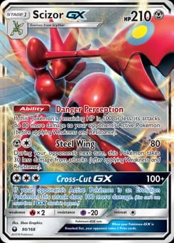 Celestial Storm Scizor-GX #90 card