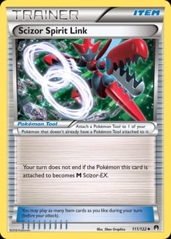 BREAKpoint Scizor Spirit Link #111 card