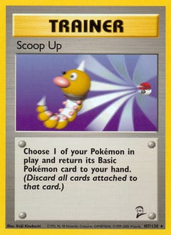 2000 Base Set 2 Scoop Up #107 card