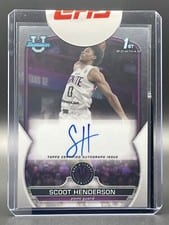 2022 Bowman Chrome University Scoot Henderson Autograph #102 card
