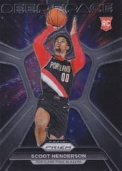 2023-24 Panini Prizm Deep Space Scoot Henderson #3 card