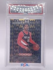 2023-24 Panini Prizm Monopoly Millionaire Black Scoot Henderson #B21 card