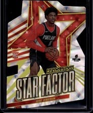 2023-24 Panini Revolution Star Factor Scoot Henderson #9 card