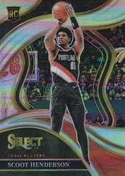 2023-24 Panini Select Base Set Scoot Henderson #269 card