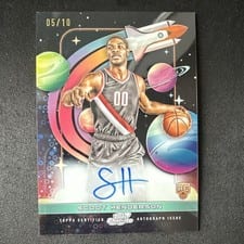 2023-24 Topps Chrome Cosmic First Flight Signatures Refractor Scoot Henderson #FFS-SH card