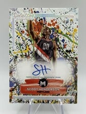 2023-24 Topps Motif Splatter Signatures Scoot Henderson #SS-SH card