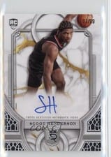 2023-24 Topps Royalty Rookie Autographs Scoot Henderson #RA-SH card