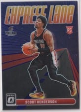 2023 Donruss Optic Express Lane Scoot Henderson #14 card