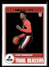 2023 Panini Hoops Scoot Henderson Red #297 card