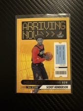 2023 Panini Hoops Arriving Now Scoot Henderson #4 card