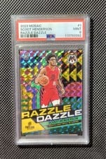 2023 Panini Mosaic Razzle Dazzle Scoot Henderson #1 card