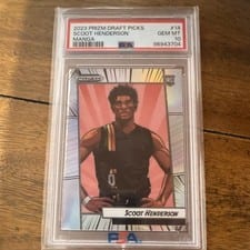 2023 Panini Prizm Draft Picks Manga Scoot Henderson #14 card