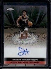 2025 Topps Chrome Autograph Issue Veteran Scoot Henderson #TAU-SH card