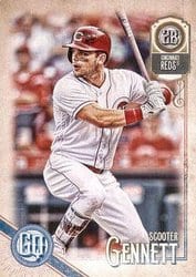 2018 Topps Gypsy Queen Base Set Scooter Gennett #27 card