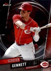 2019 Finest Base Set Scooter Gennett #58 card