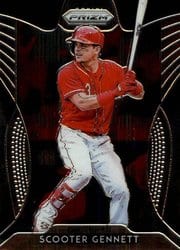 2019 Panini Prizm Base Set Scooter Gennett #75 card