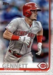 2019 Topps Base Set Scooter Gennett #107 card