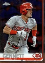 2019 Topps Chrome Base Set Scooter Gennett #58 card