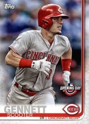 2019 Topps Opening Day Base Set Scooter Gennett #6 card
