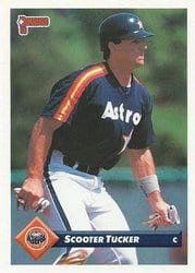 1993 Donruss Base Set Scooter Tucker #60 card