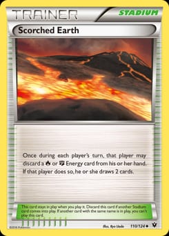 Fates Collide Scorched Earth #110 card