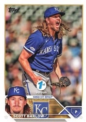 2023 Topps 1st Edition Base Set Scott Barlow #9 card