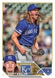 2023 Topps Base Set Scott Barlow #9 card