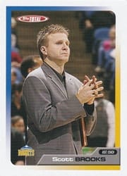 2005-06 Topps Total Base Set Scott Brooks #374 card