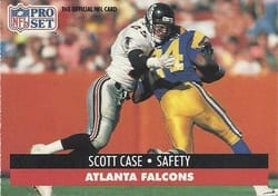 1991 Pro Set Base Set Scott Case #433 card