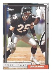 1992 Topps Base Set Scott Case #76 card