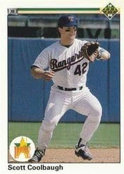 1990 Upper Deck Base Set Scott Coolbaugh #42 card