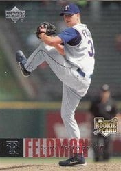2006 Upper Deck Base Set Scott Feldman #371 card