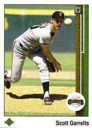 1989 Upper Deck Base Set Scott Garrelts #50 card