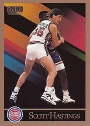 1990-91 SkyBox Base Set Scott Hastings #87 card