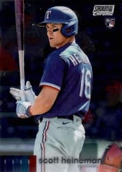 2020 Stadium Club Chrome Base Set Scott Heineman #378 card