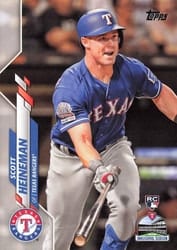 2020 Topps Base Set Scott Heineman #437 card