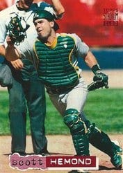 1994 Stadium Club Base Set Scott Hemond #12 card