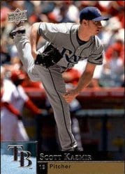 2009 Upper Deck Base Set Scott Kazmir #362 card