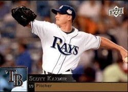 2009 Upper Deck Base Set Scott Kazmir #900 card