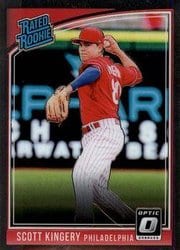 2018 Donruss Optic Base Set Scott Kingery #46 card