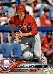 2018 Topps Base Set Scott Kingery #409 card