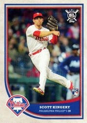 2018 Topps Big League Base Set Scott Kingery #372 card